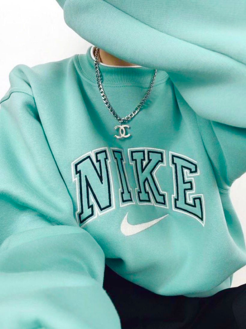 NKE Tiffany Embroidered Crewneck