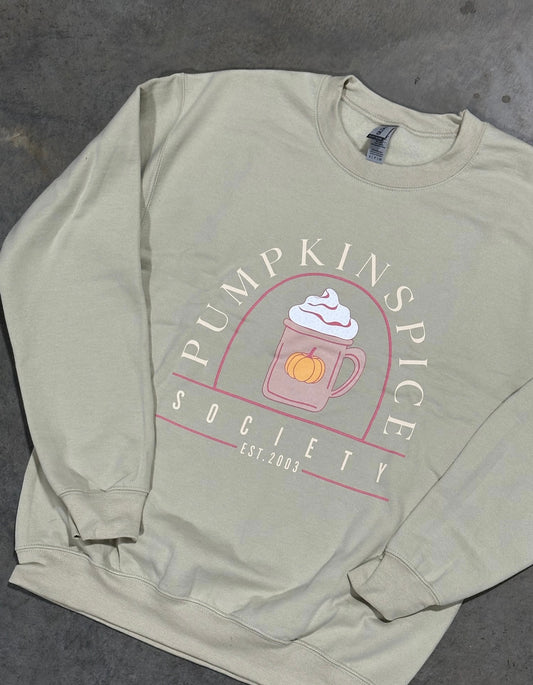 PUMPKIN SPICE SOCIETY Sweatshirt