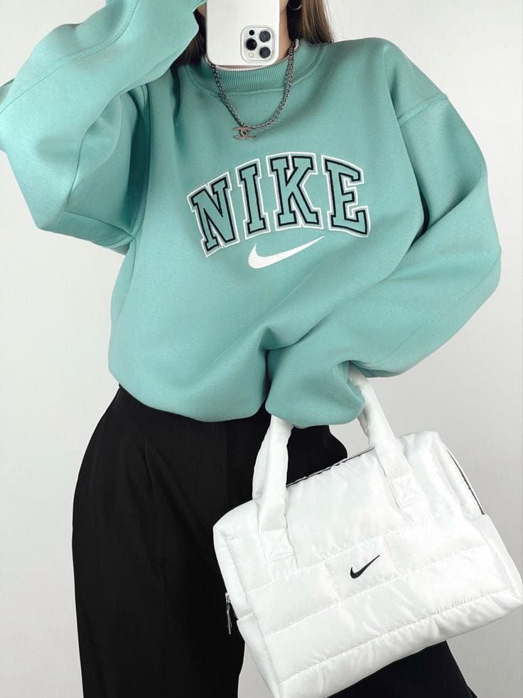 NKE Tiffany Embroidered Crewneck