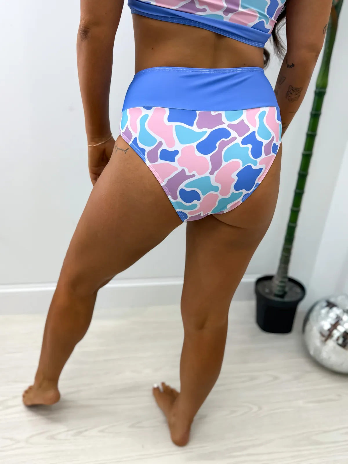Pastel Duck Camo Swim Set