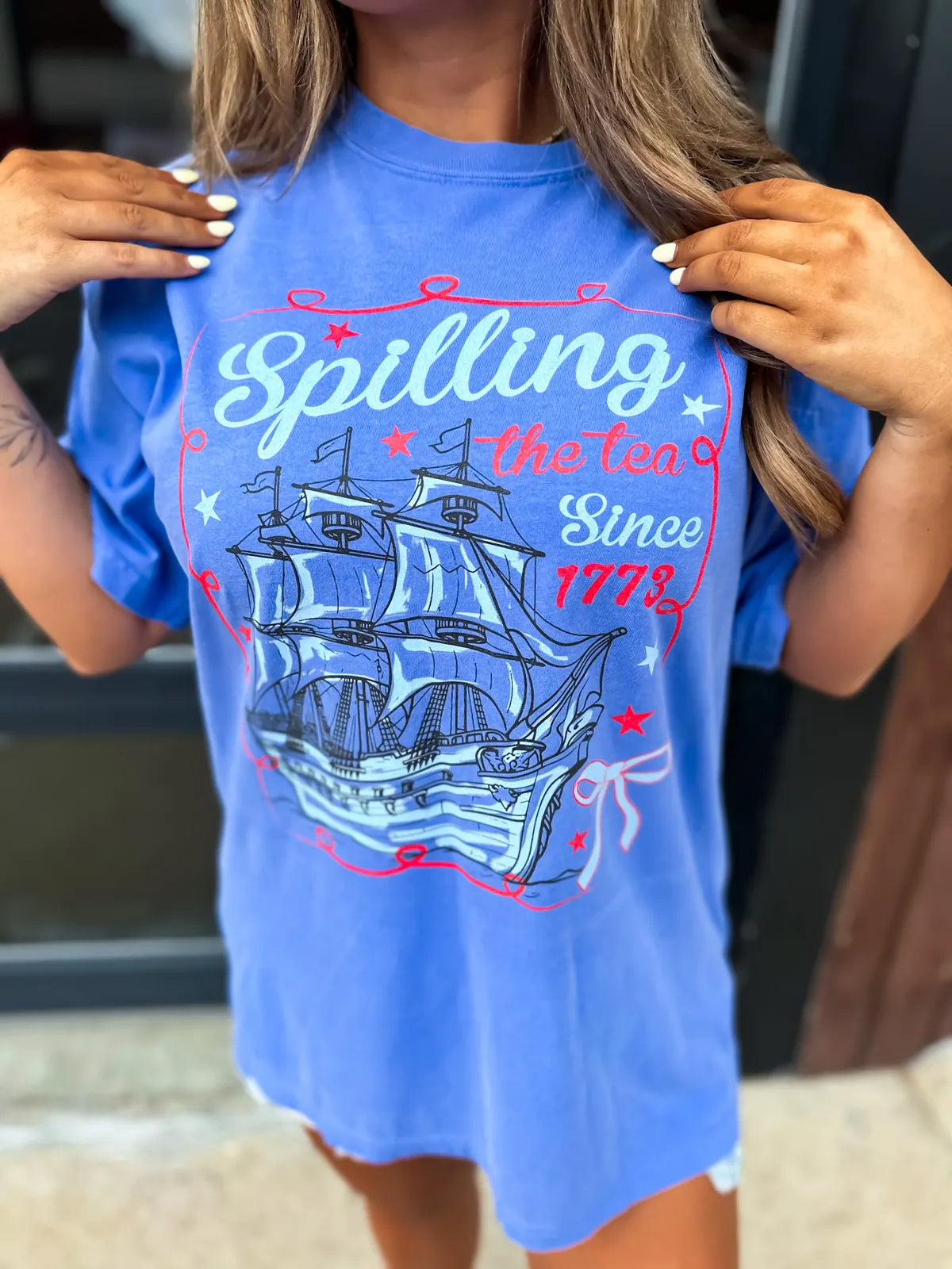 Spilling the Tea Since 1773 Tee