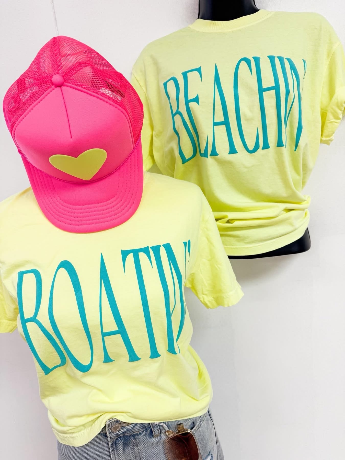 Neon Summer Puff Tees
