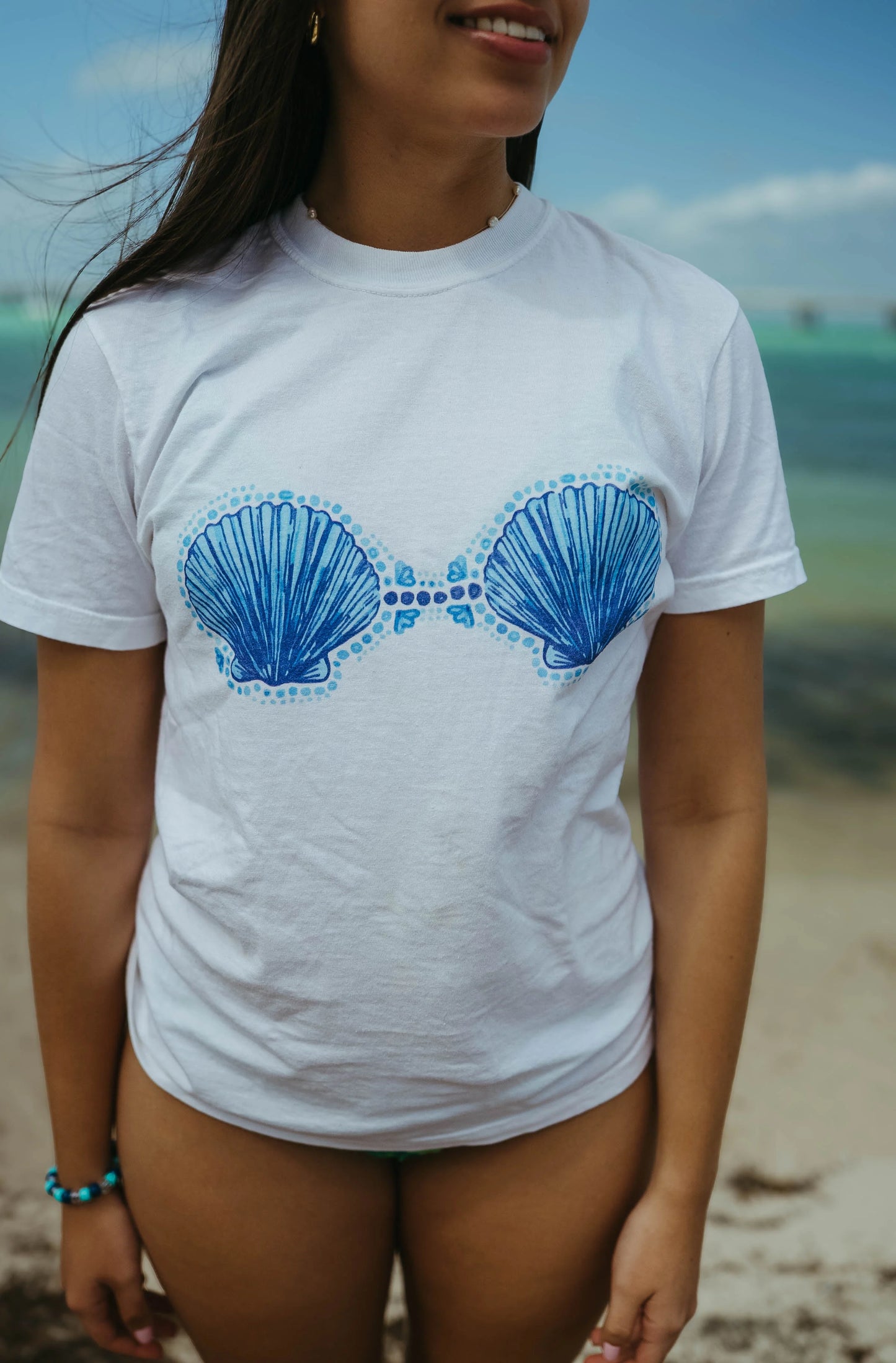 Shell Bra Tee
