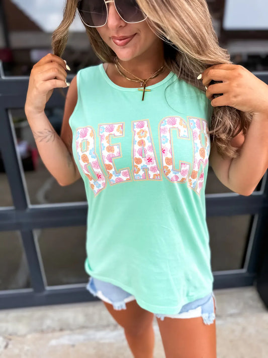 Beach Shell Tank
