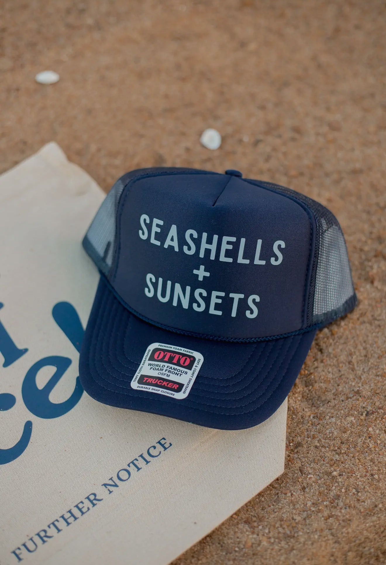 Seashells + Sunsets Hat
