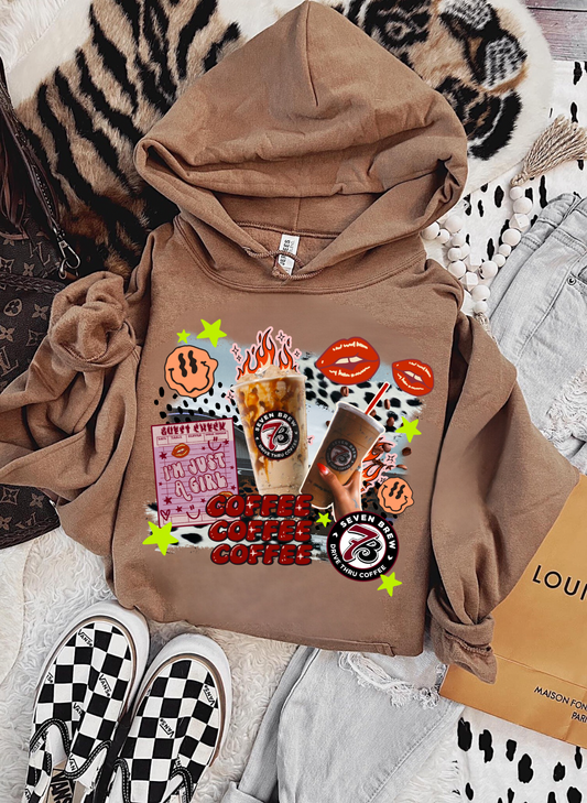 7 Brew Coffee Sweatshirt/Hoodie