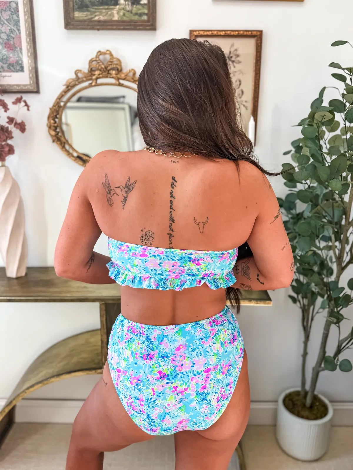 PREORDER Country Club Ruffle Swim Set