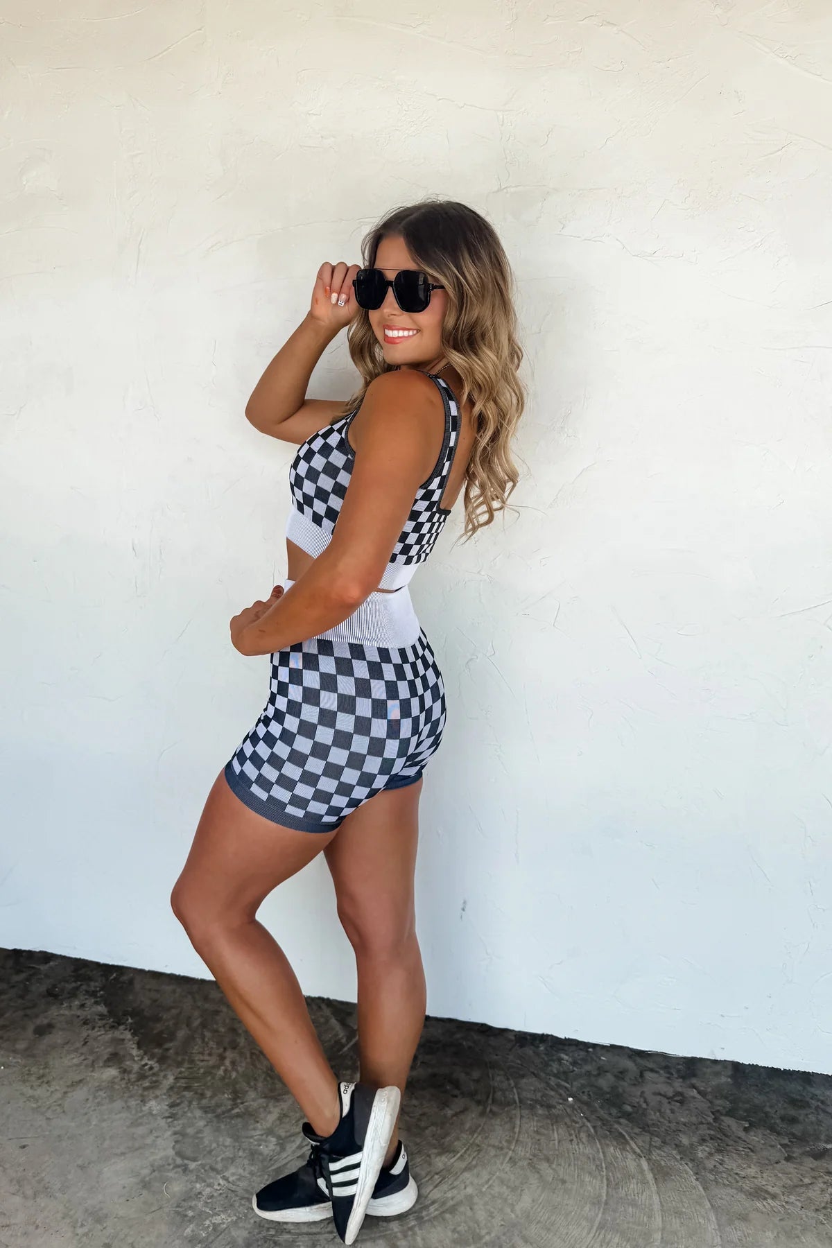 Preorder: Jet Black Checkered Sets