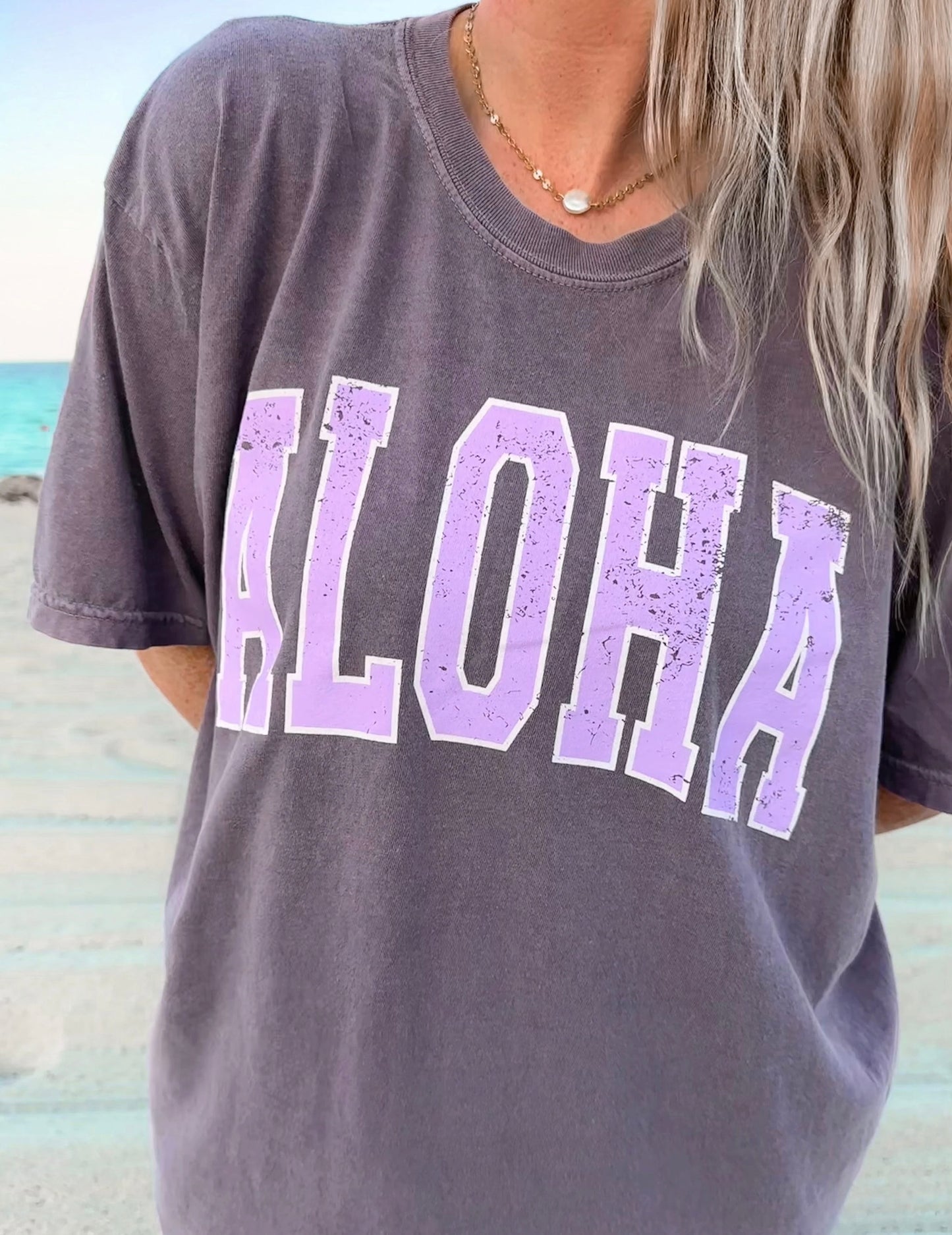 ALOHA Vintage Tee