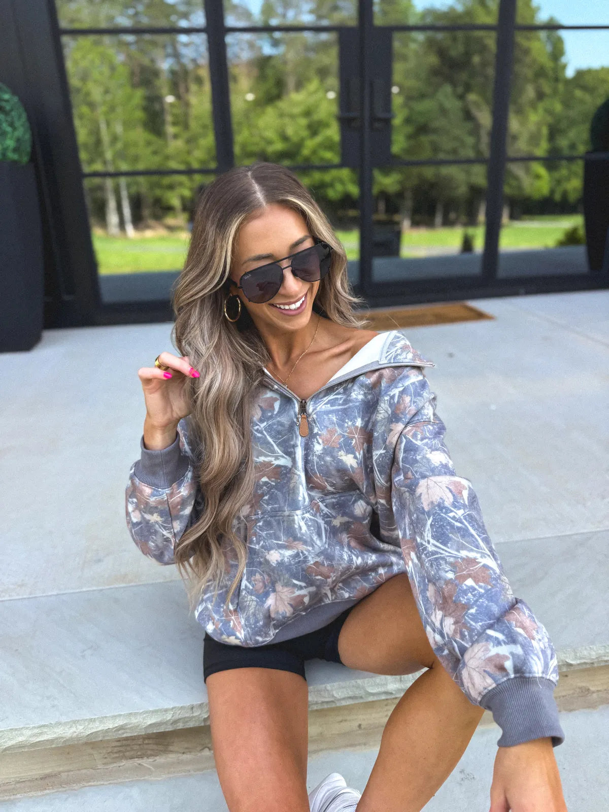 Preorder Timber Haze Camo Comfort Quarter Zip
