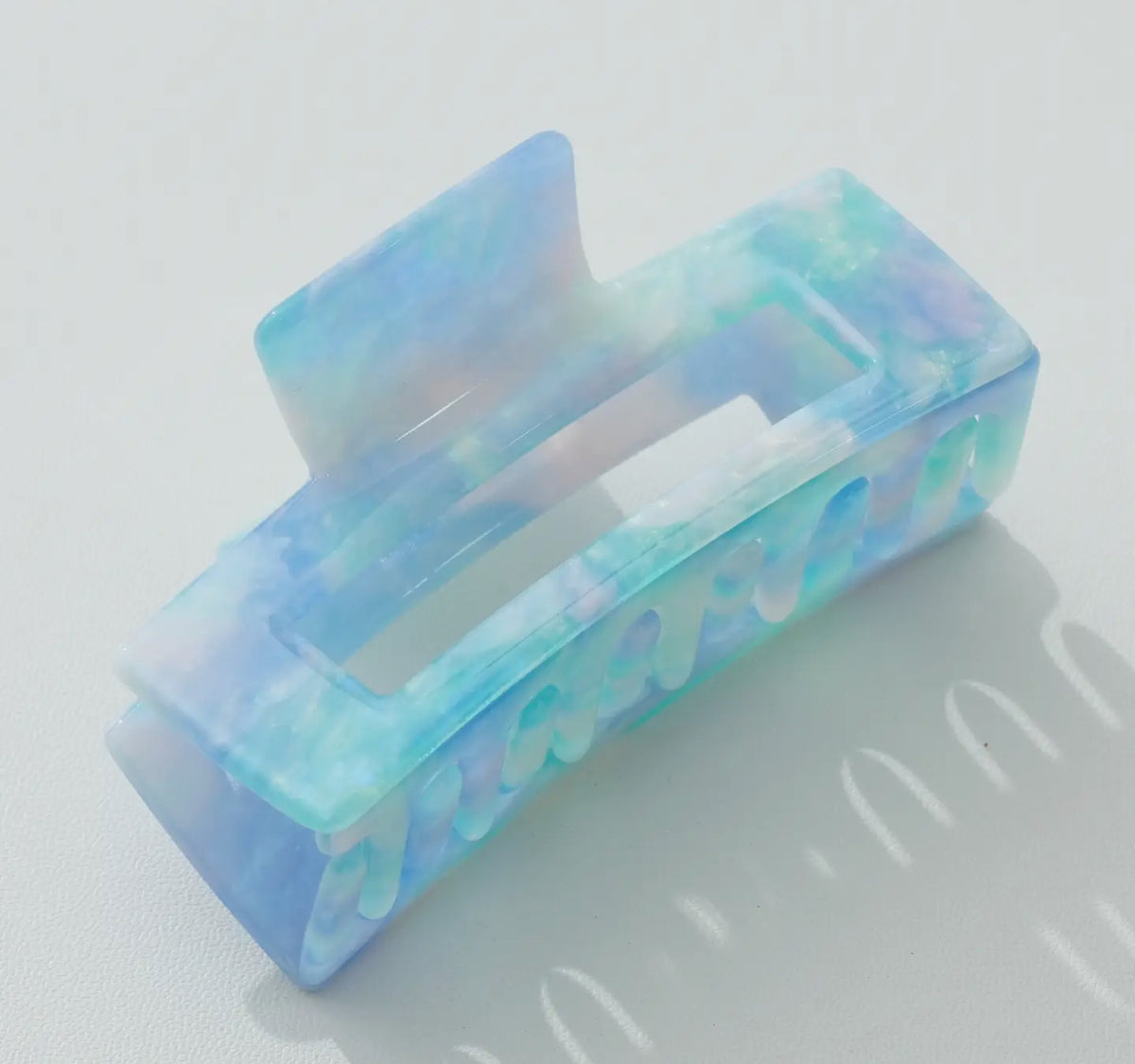 Blue Hawaiian Claw Clips