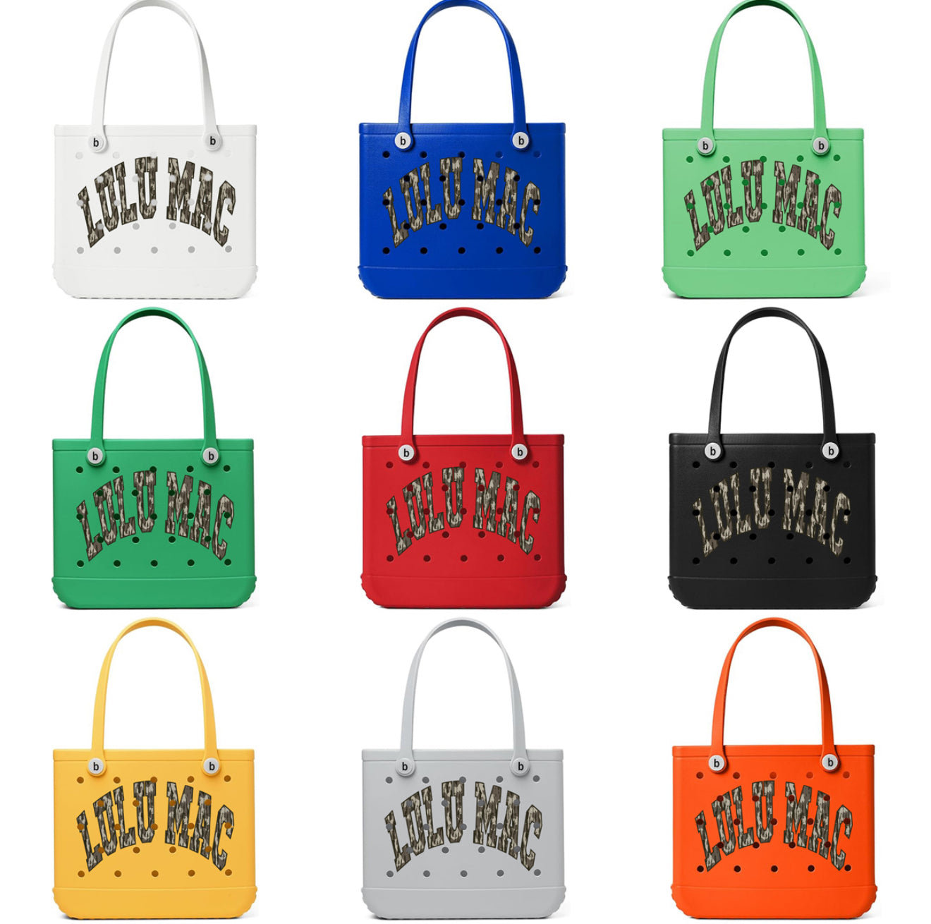 PREORDER Lulu Mac Camo Beach Bags