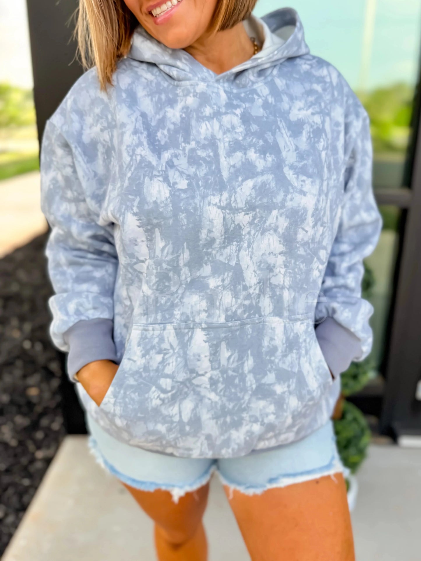 Preorder Silver Skies Camo Hoodie