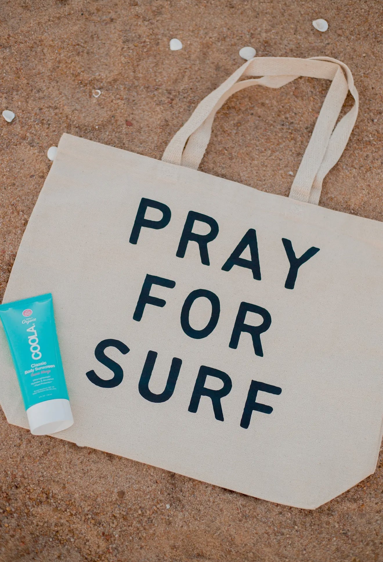 Pray For Surf Beach Bag