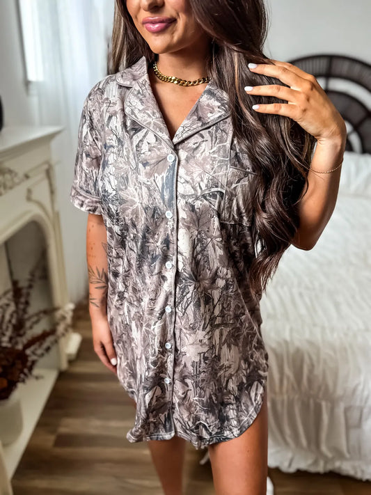 PREORDER Dark Camo Dream Dress Tee