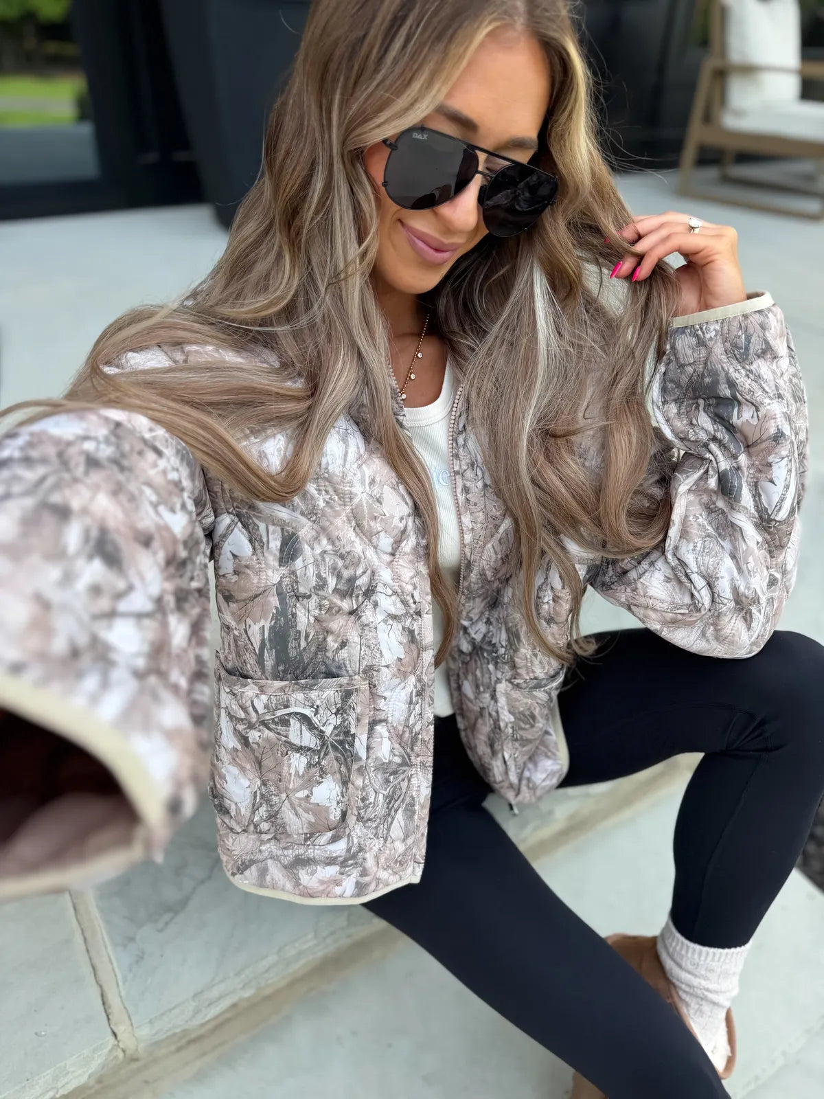 PREORDER Dark Camo Cozy Cloud Jacket