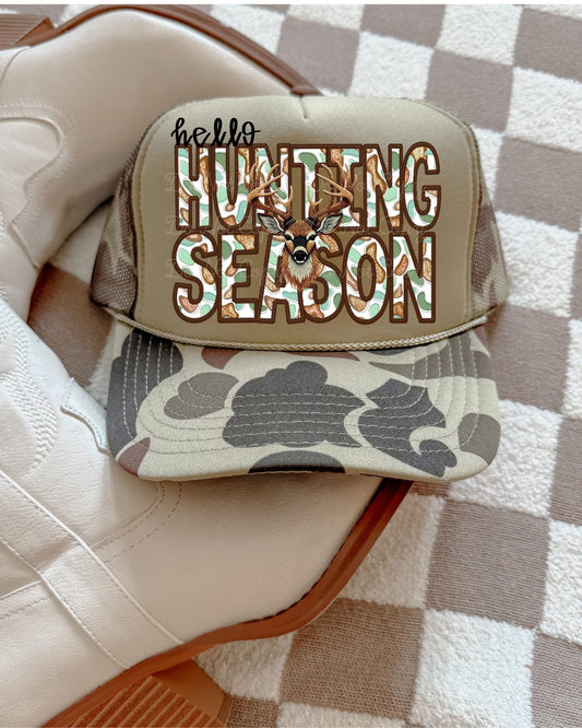 Hello Hunting Season Hat