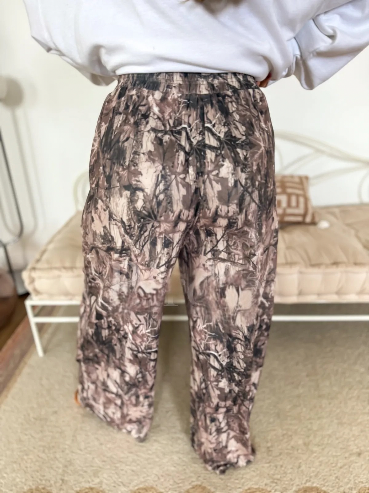 Dark Camo Stretchy Lounge Pants