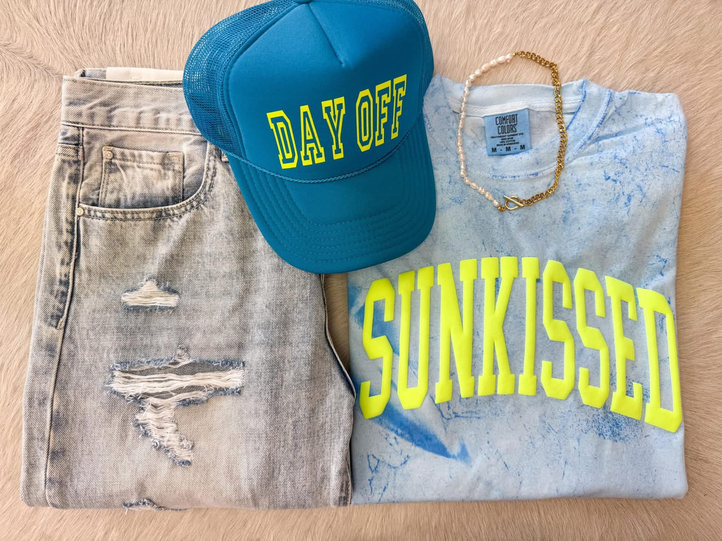 Sunkissed Tie Dye Puff Tee