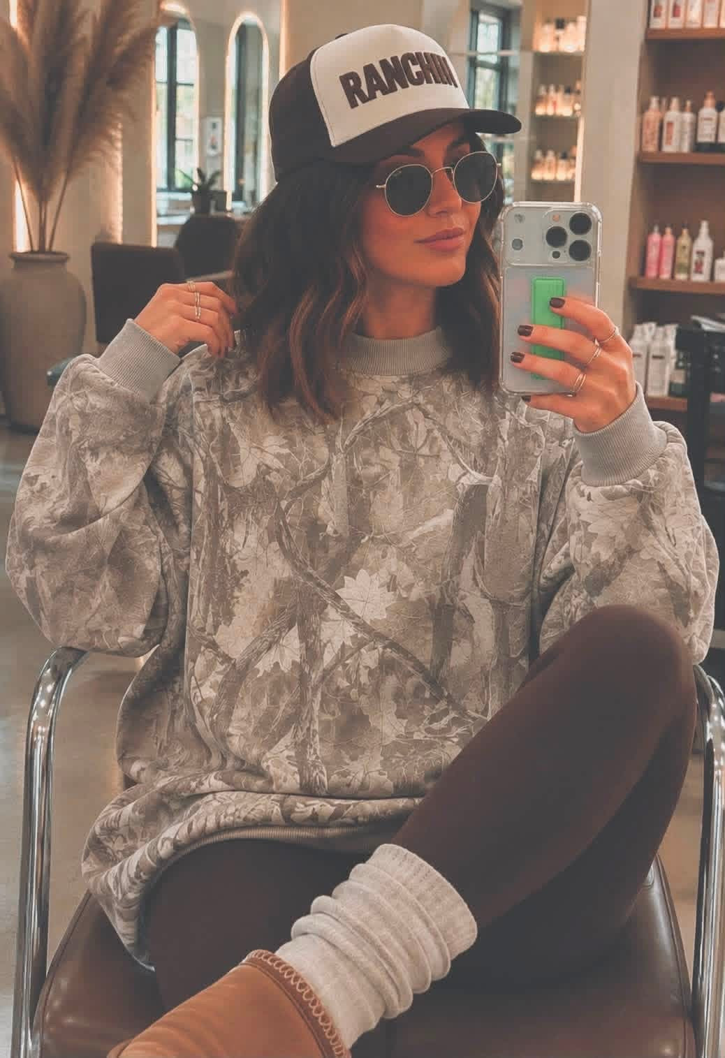 Vintage Camo Mocknecks