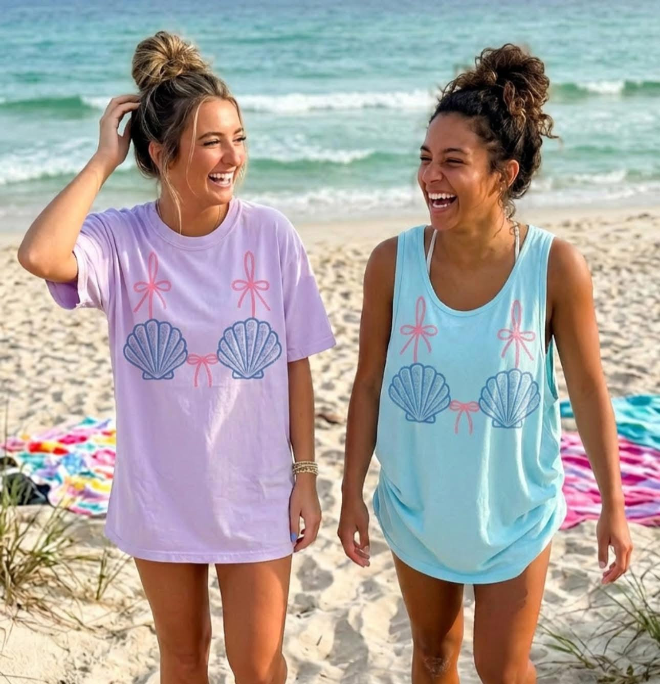 Shell Bikini Tee