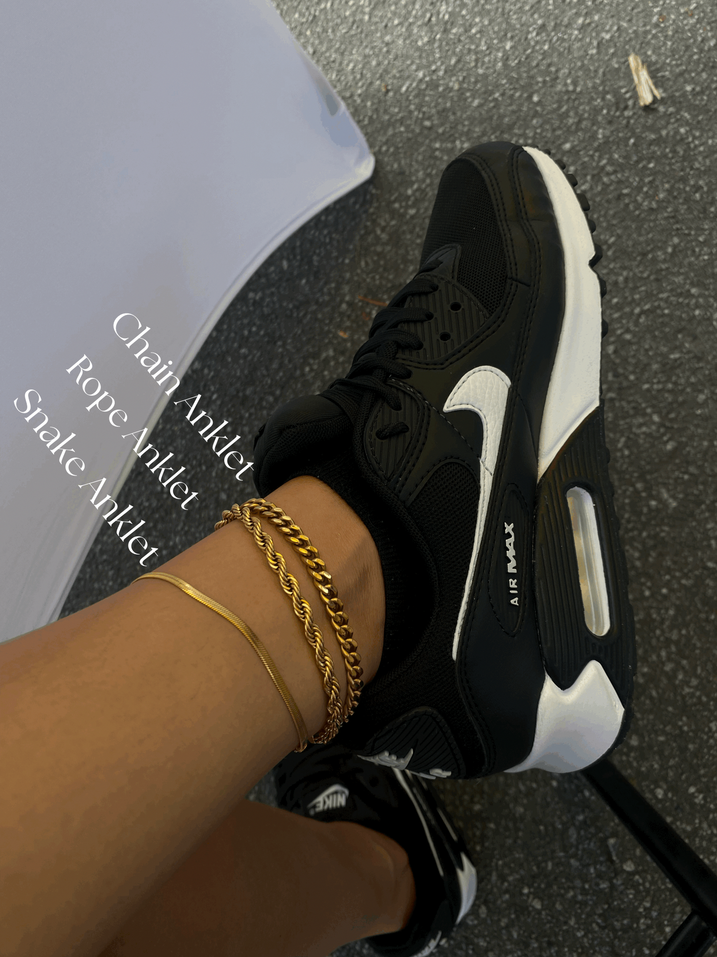 Boujee Gold Anklets