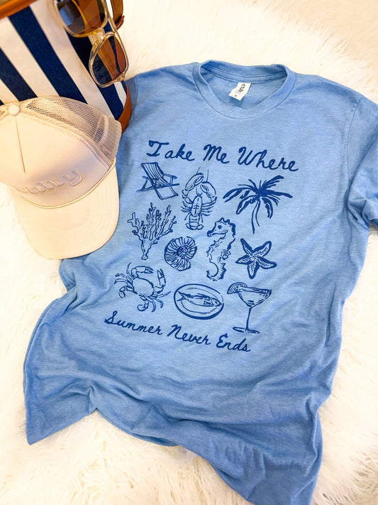 Summer Never Ends Tee