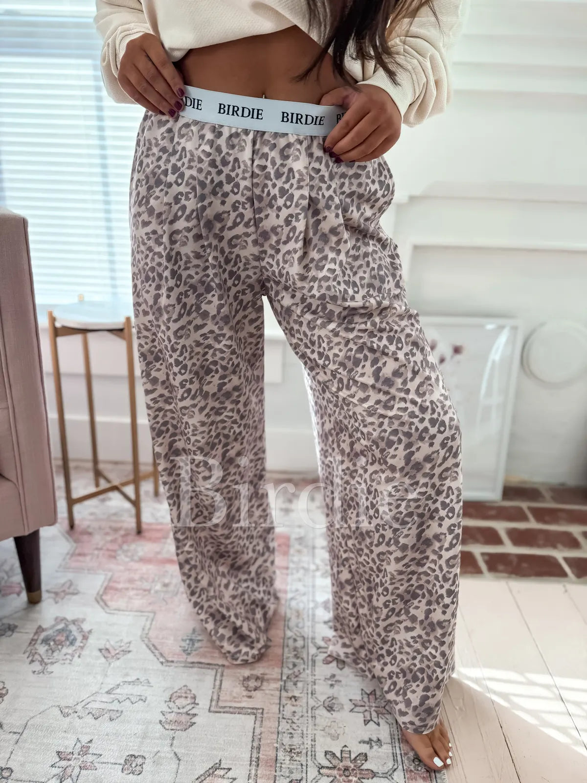 Neutral Leopard Lounge Pants