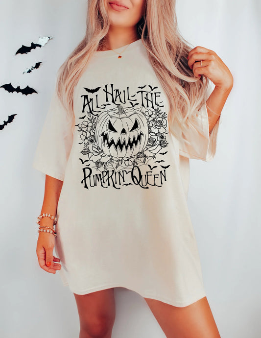 All Hail the Pumpkin Queen Tee