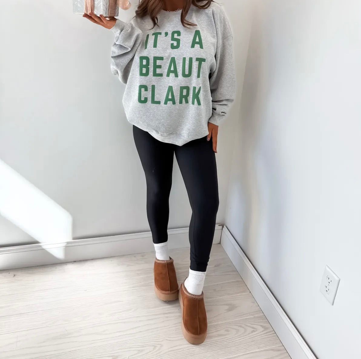 It’s a Beaut Clark Puff Sweatshirts