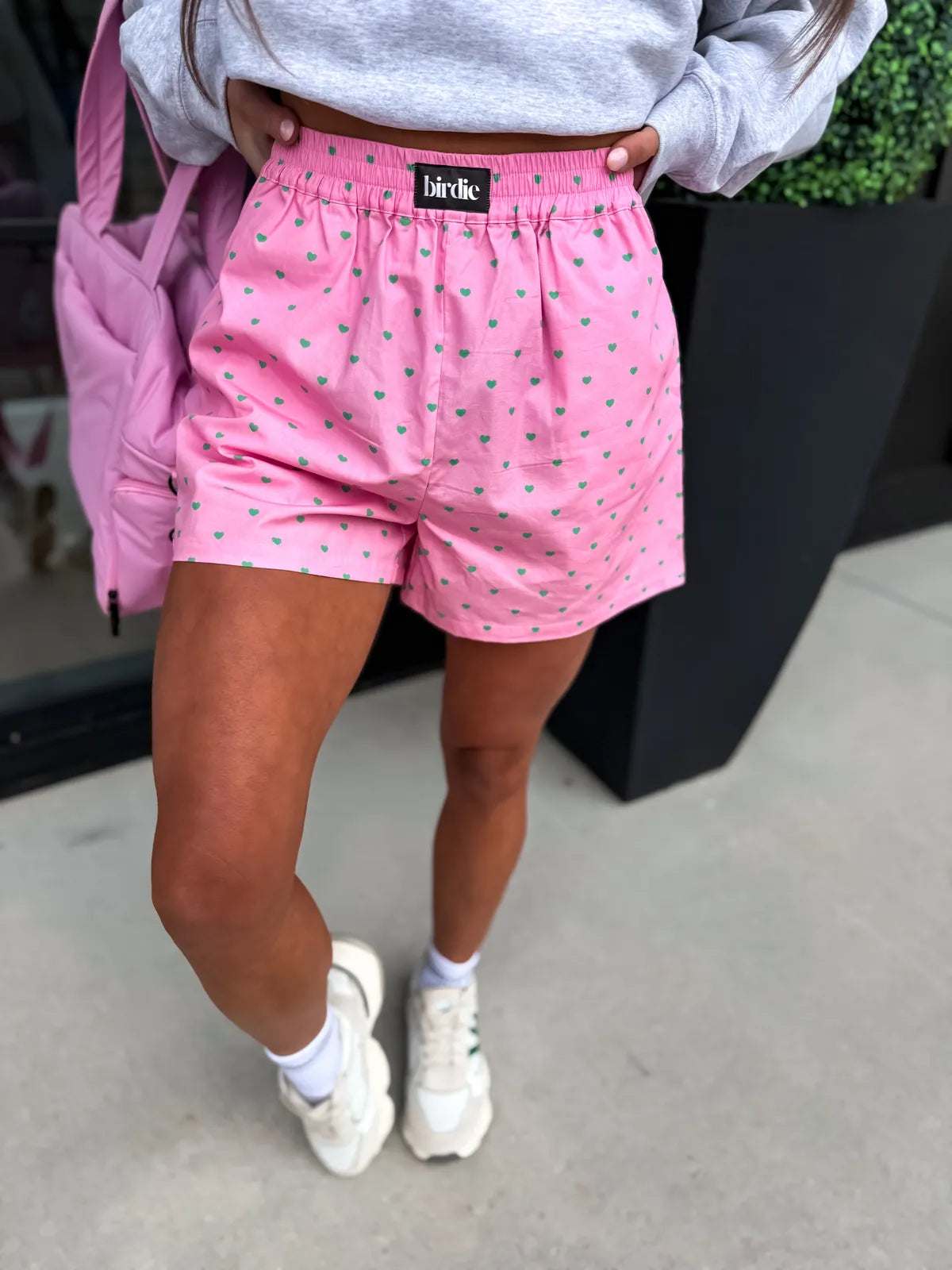 PREORDER Pink & Green Hearts Boxer Shorts