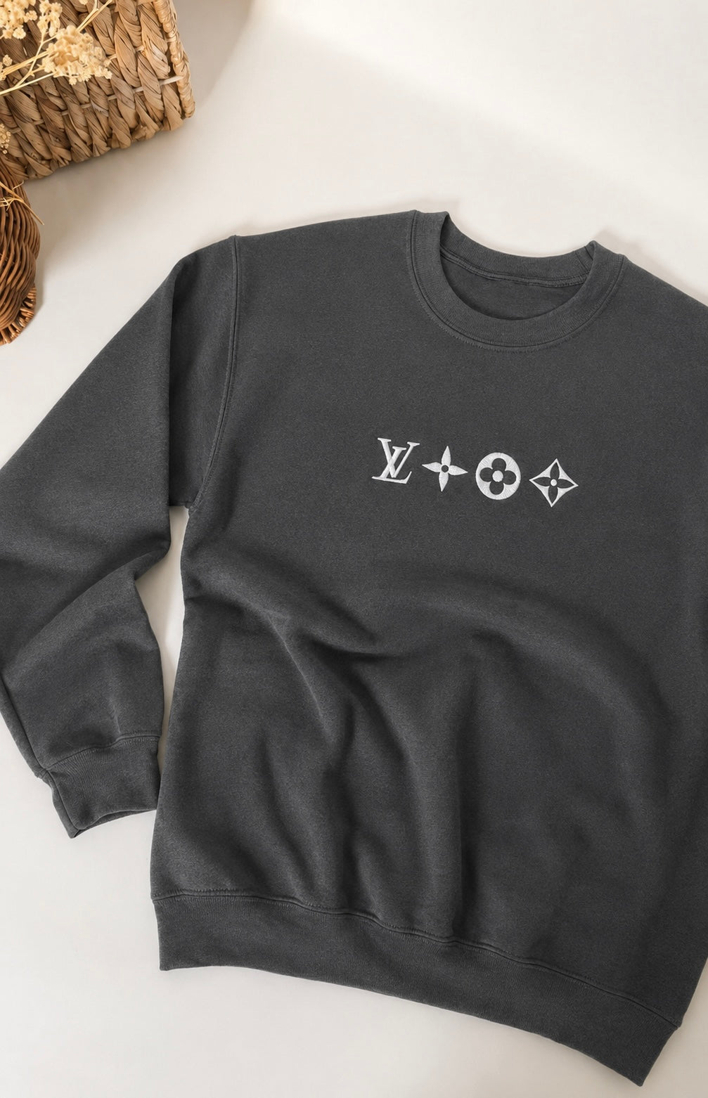 Preppy Patterns Crewnecks