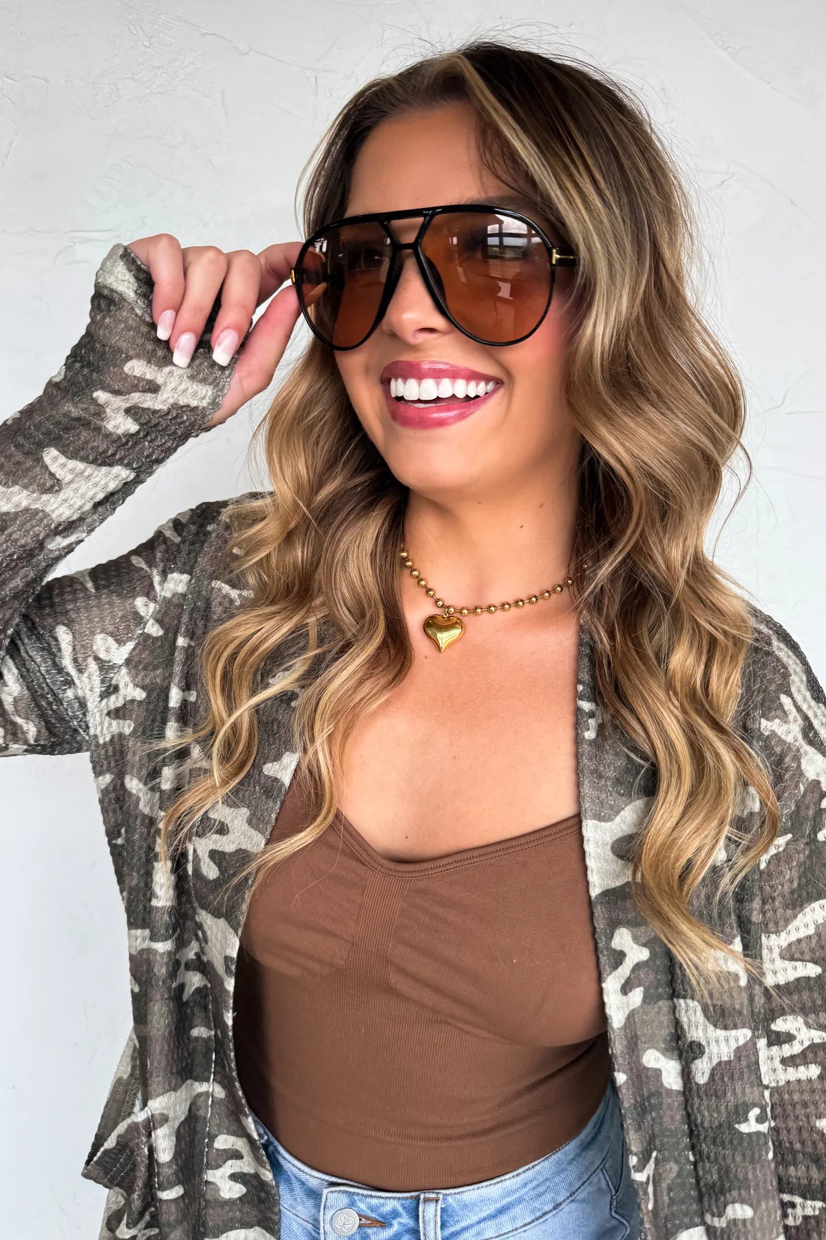 PREORDER Camo Cardigan