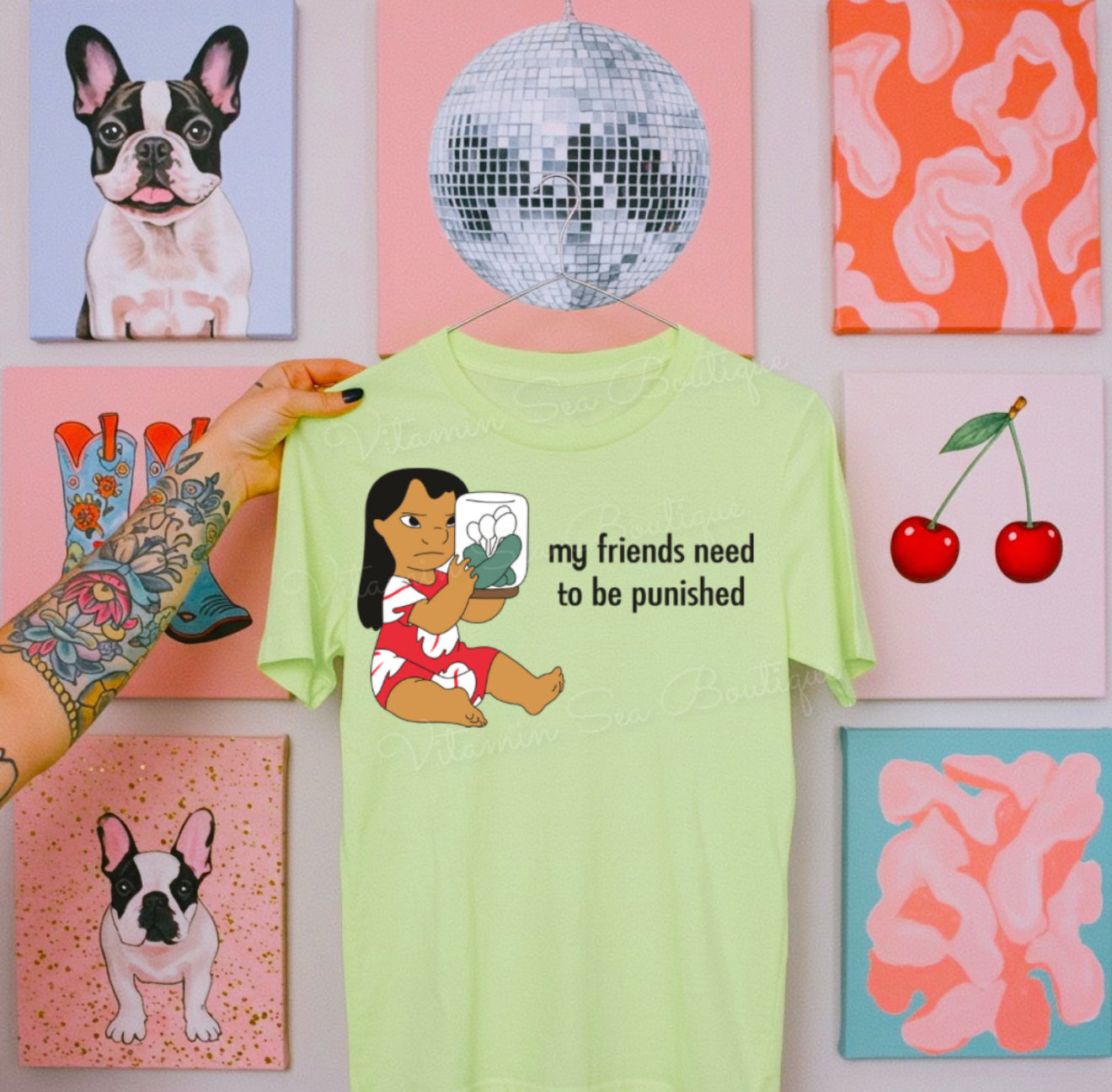 My Friends Need to Be Punished Tee/Sweatshirt