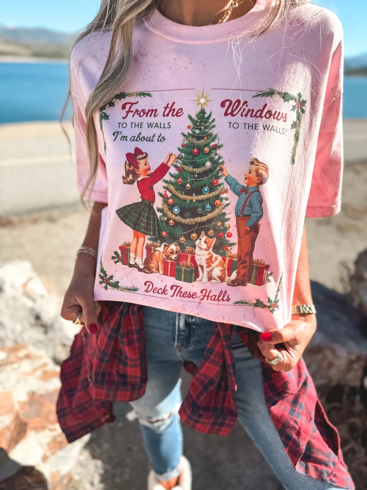 From the Windows to the Walls, Deck These Halls Tee