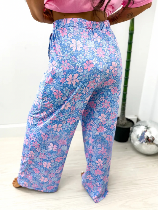 PREORDER Bluebell Blush Stretchy Lounge Pants