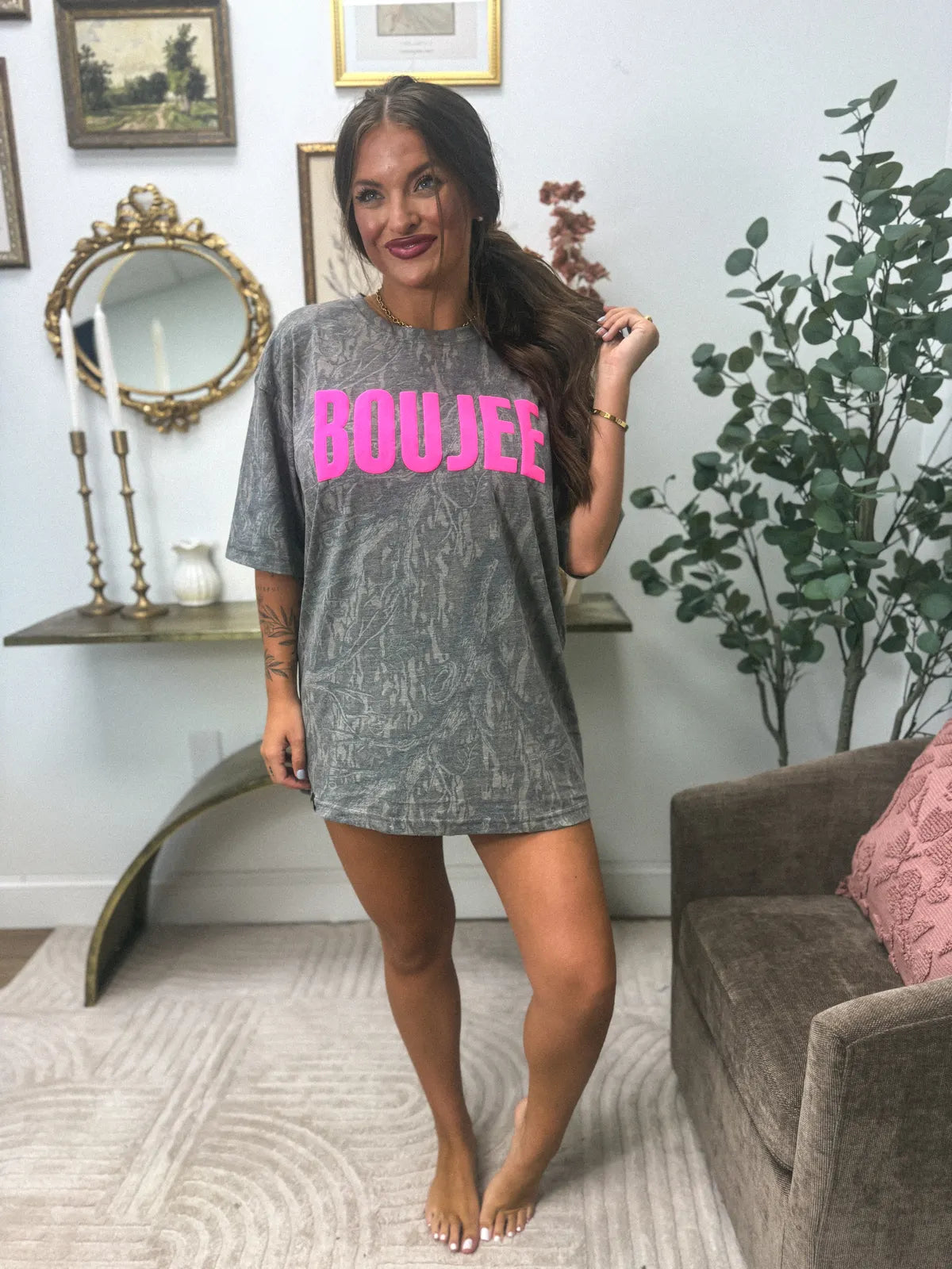Boujee Camo Tee