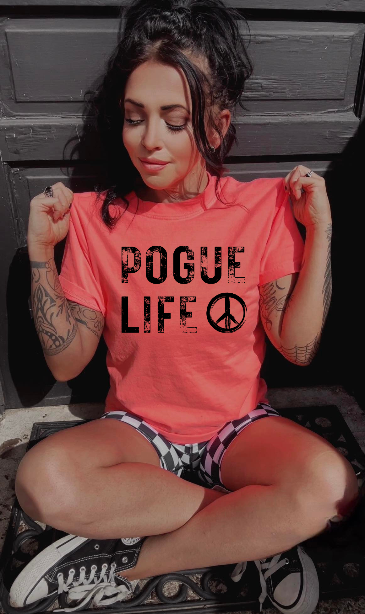 Pogue Life Peace Sign Tee/Sweatshirt