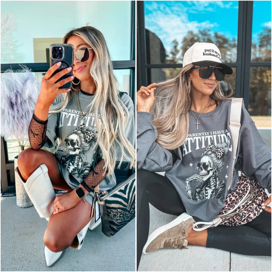 Apparently I Have an Attitude Tee/Sweatshirt