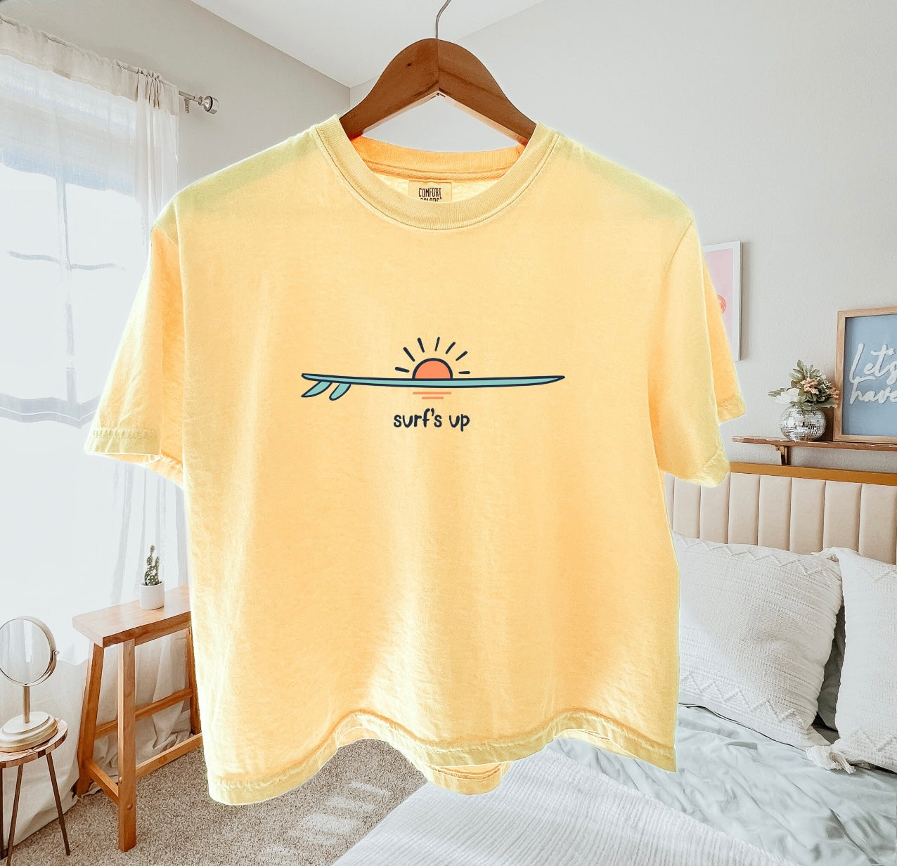 Surf’s Up Cropped Tee