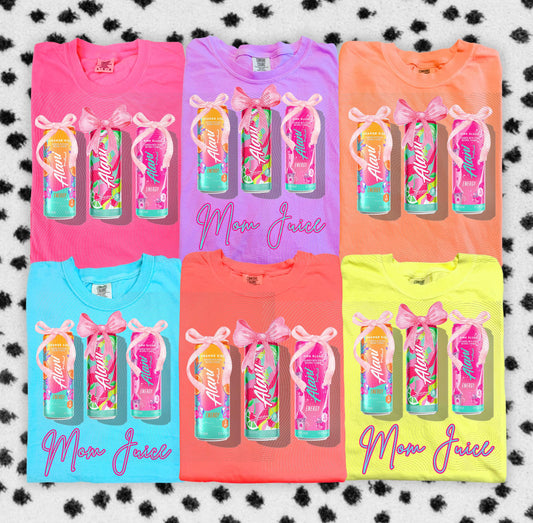 Neon Alani Bows Tees