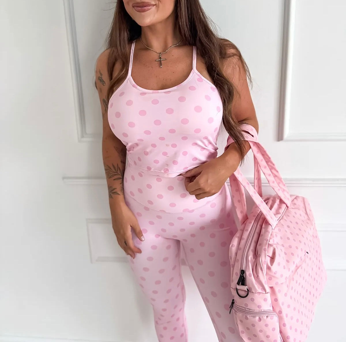 Preorder Pastel Polka Dot Brami & Leggings