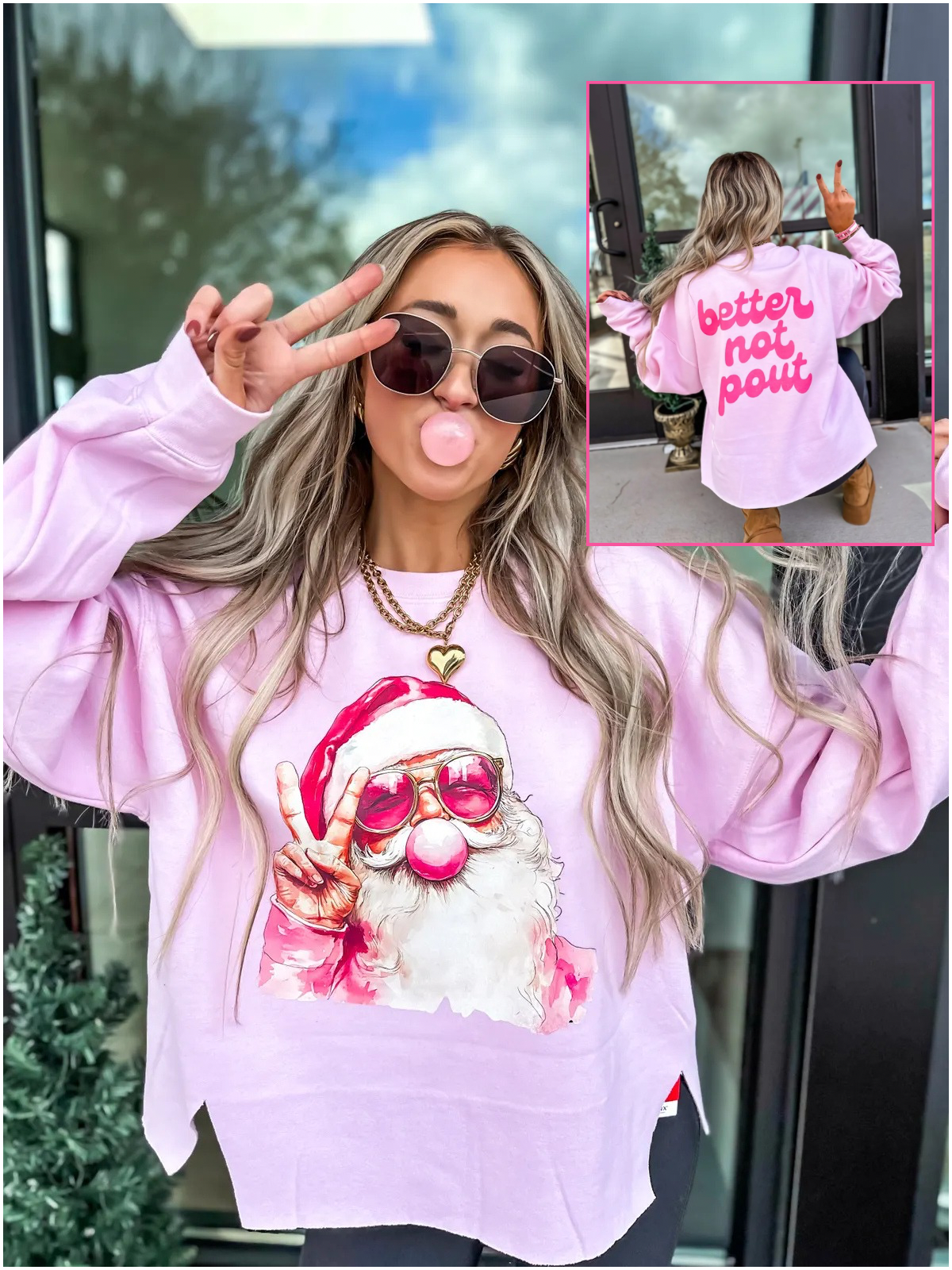 ‘Better Not Pout’ Sweatshirt