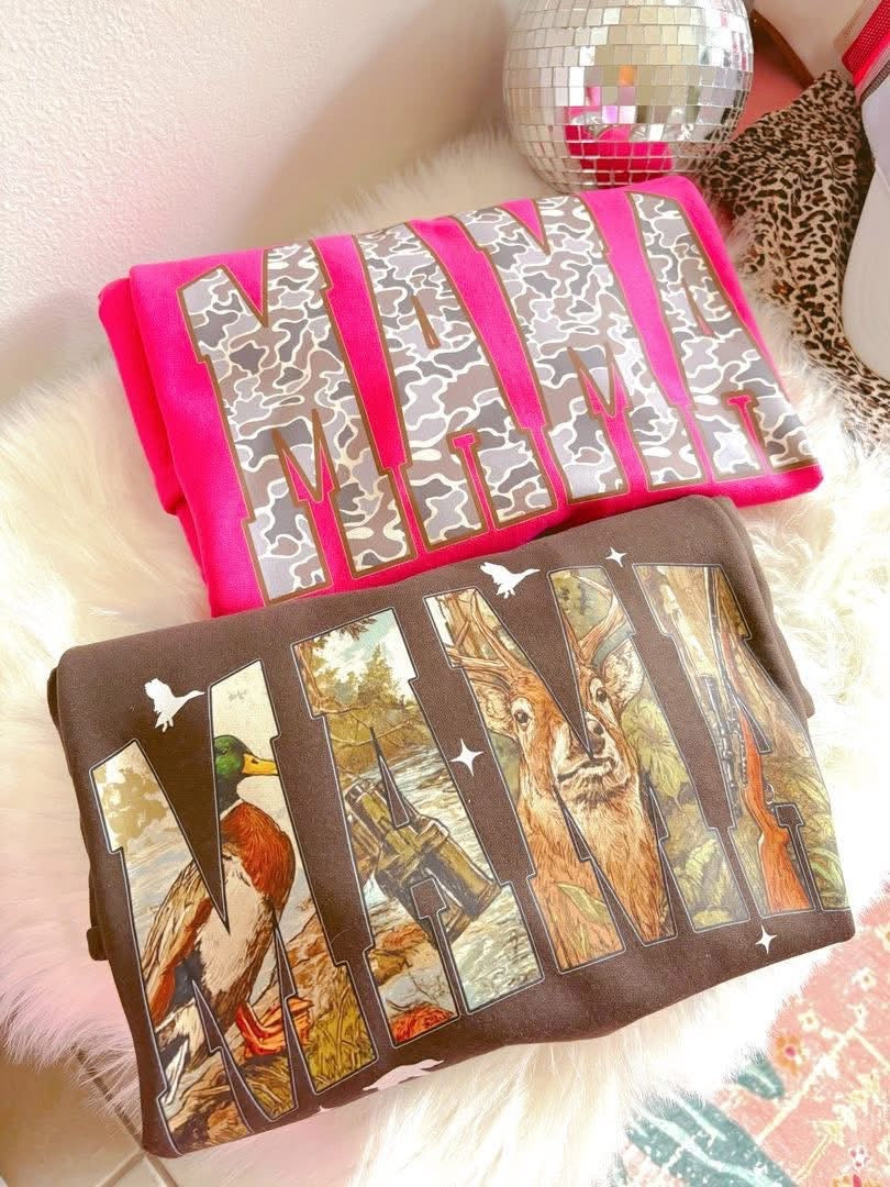 Mama Camo Sweatshirts