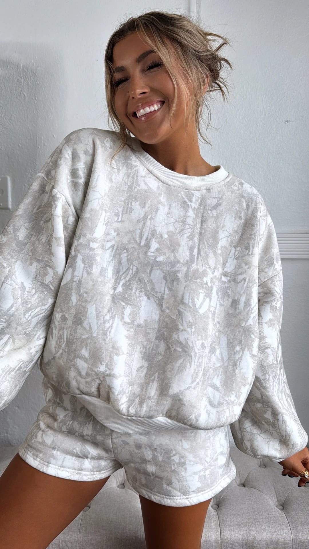 Cozy Light Camo Lounge Set