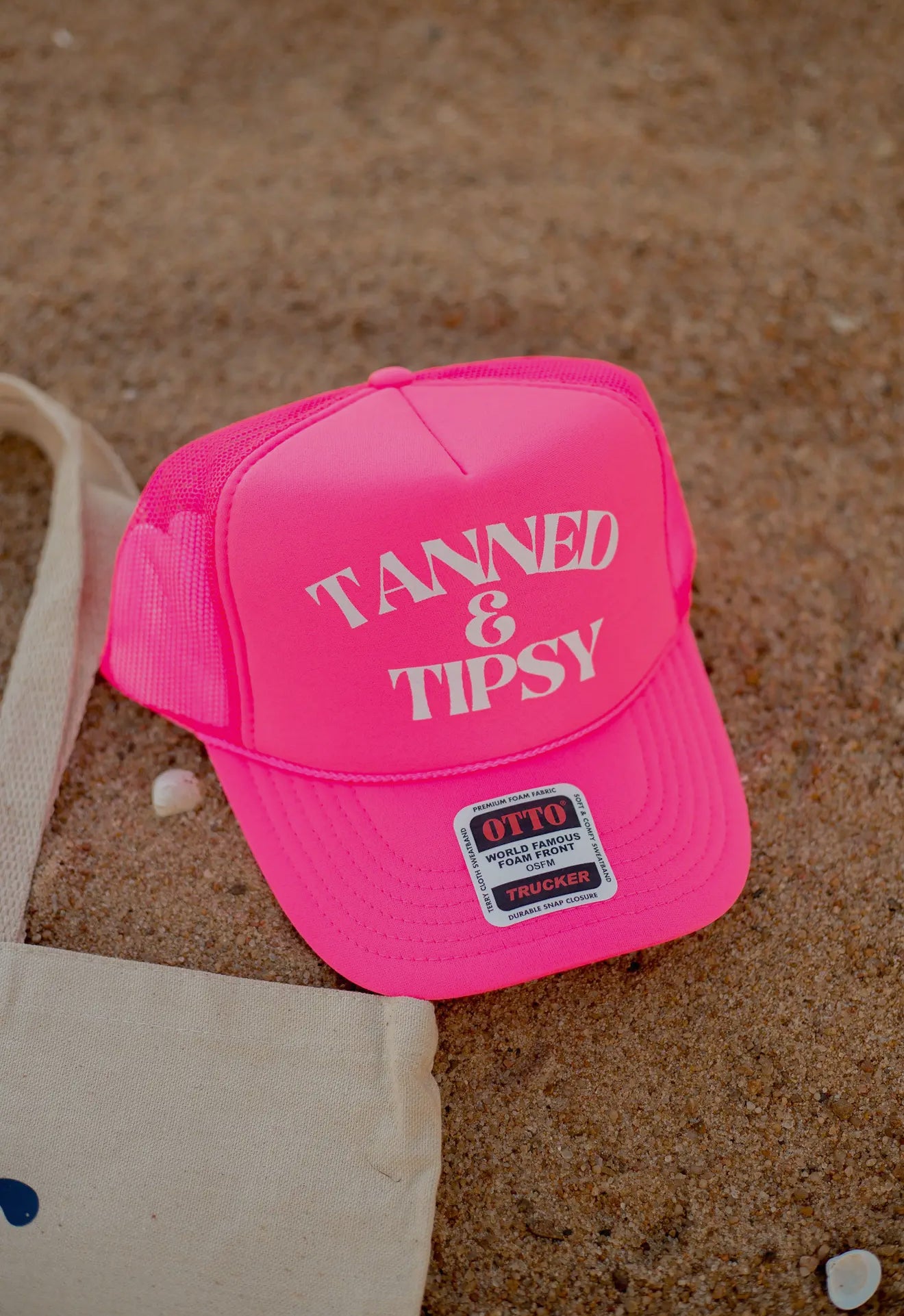 Tanned & Tipsy Neon Hat