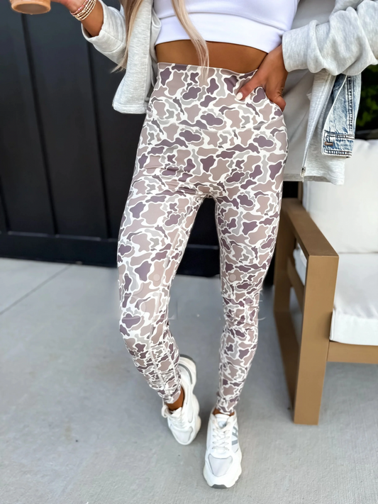 PREORDER DUCK CAMO LEGGINGS