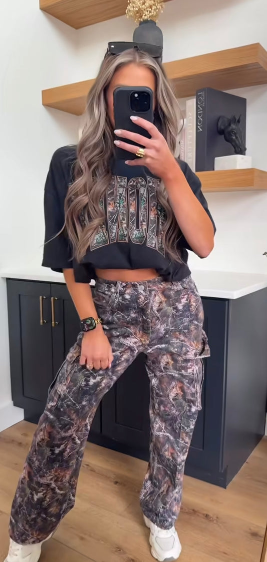 Honey Camo Tee