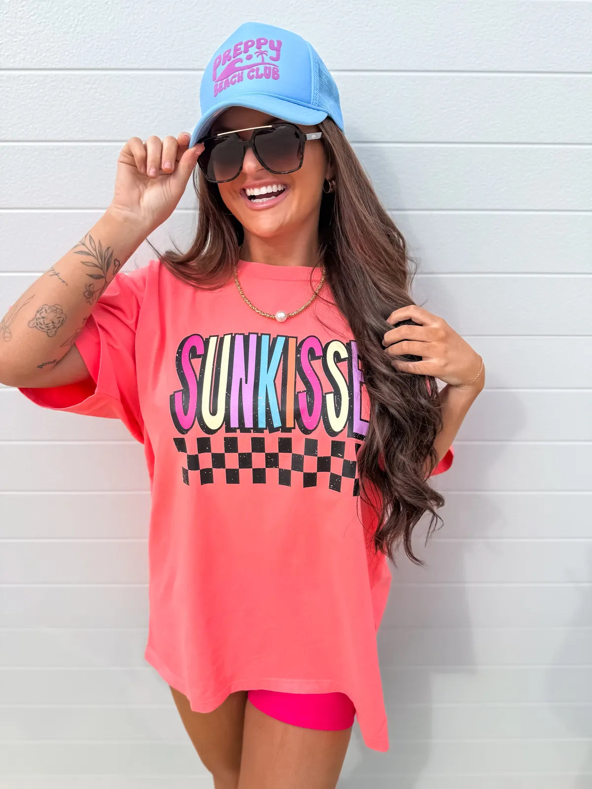 Retro Sunkissed Neon Tee