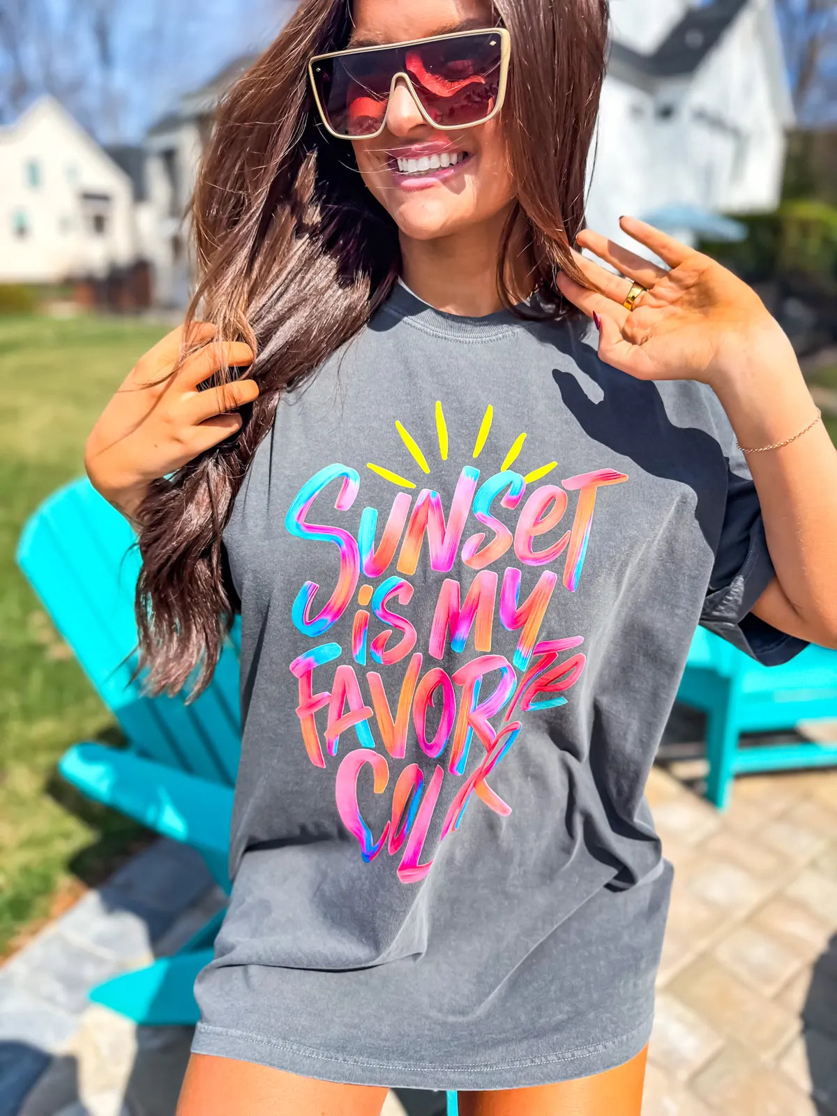 Sunset is My Favorite Color Tee